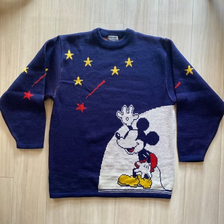 【古着】MICKY MOUSE Sweater (Cox Combo)