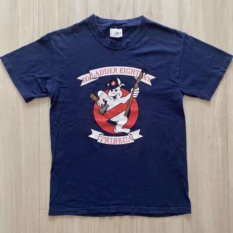 【古着】Ghostbusters Firehouse T-Shirt (Hanes)