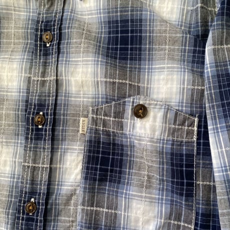 【古着】AIGLE Cotton Check Shirt