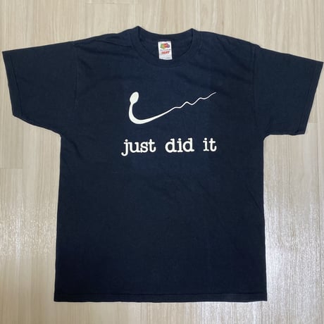 【古着】Just Did It T-Shirt(Fruit Of The Loom)