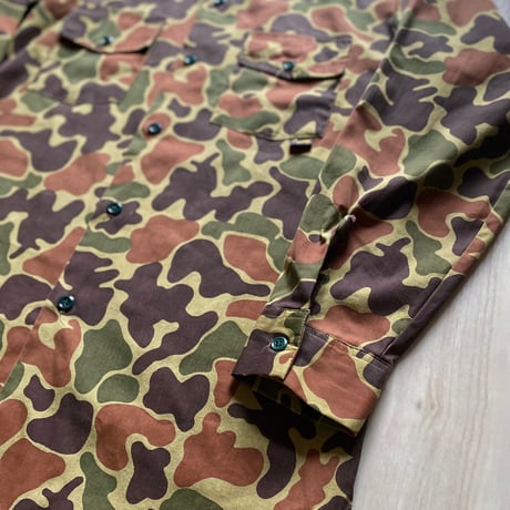 【古着】Duxbak Camo Shirt