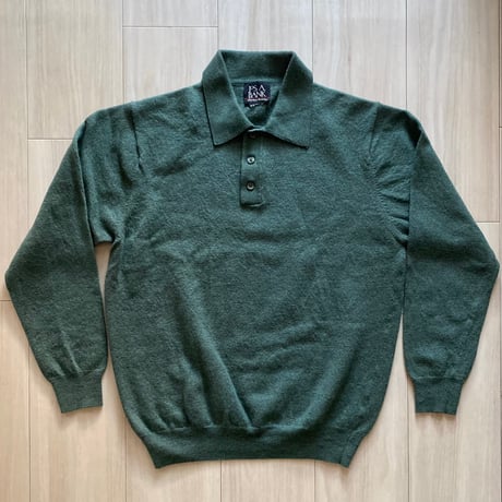 【古着】JOS A BANK Wool Knit Polo