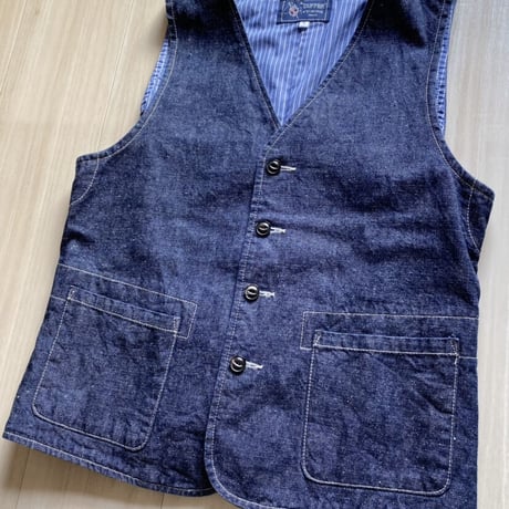 【古着】The DUFFER of ST.GEORGE Denim Vest