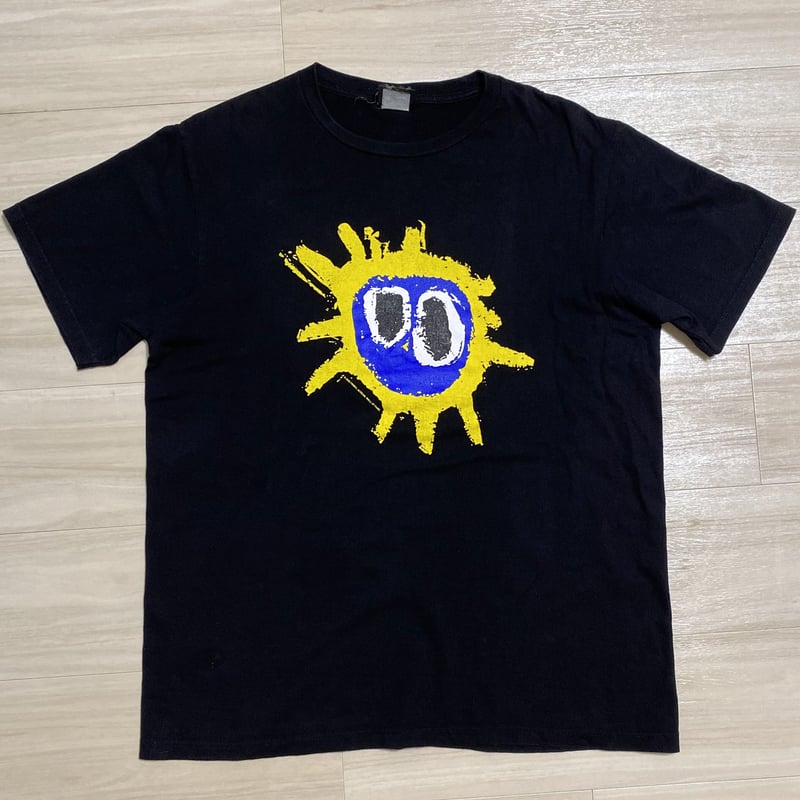 Primal Scream Screamadelica バンドTシャツ XL刺繍 PRIMAL SCREAM : screamadelica yellow (ユニセックス 海