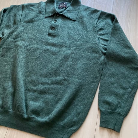 【古着】JOS A BANK Wool Knit Polo