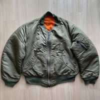 【古着】ALPHA MA-1 (USA製 IDEAL ZIP)