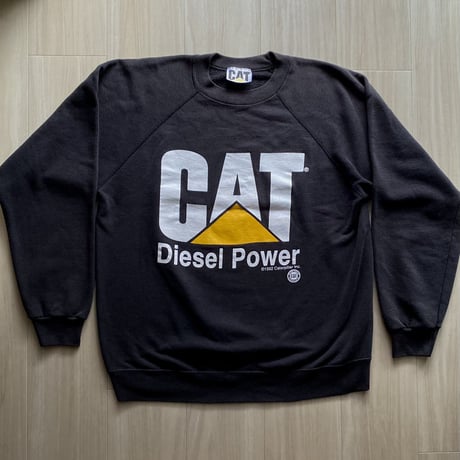 【古着】CATERPILLAR Logo Sweat Shirt(90’s Vintage)