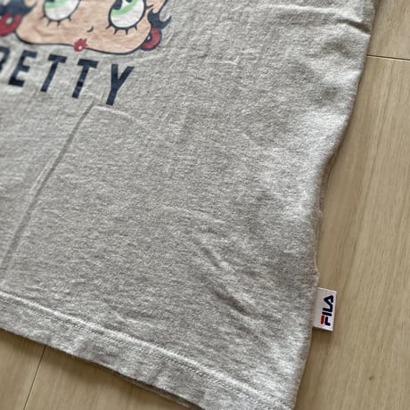 【古着】FILA × BETTY BOOP T-Shirt