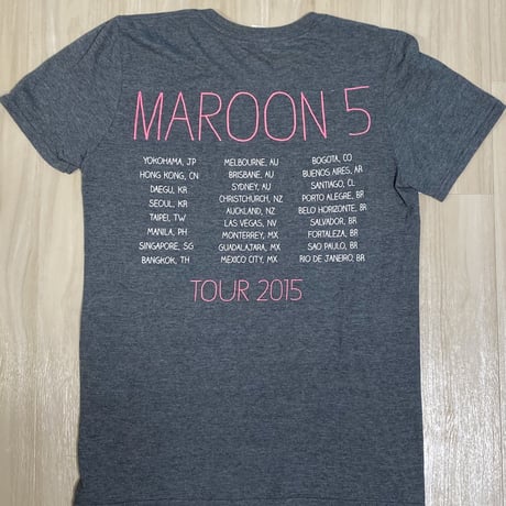 【古着】MAROON 5 T-Shirt