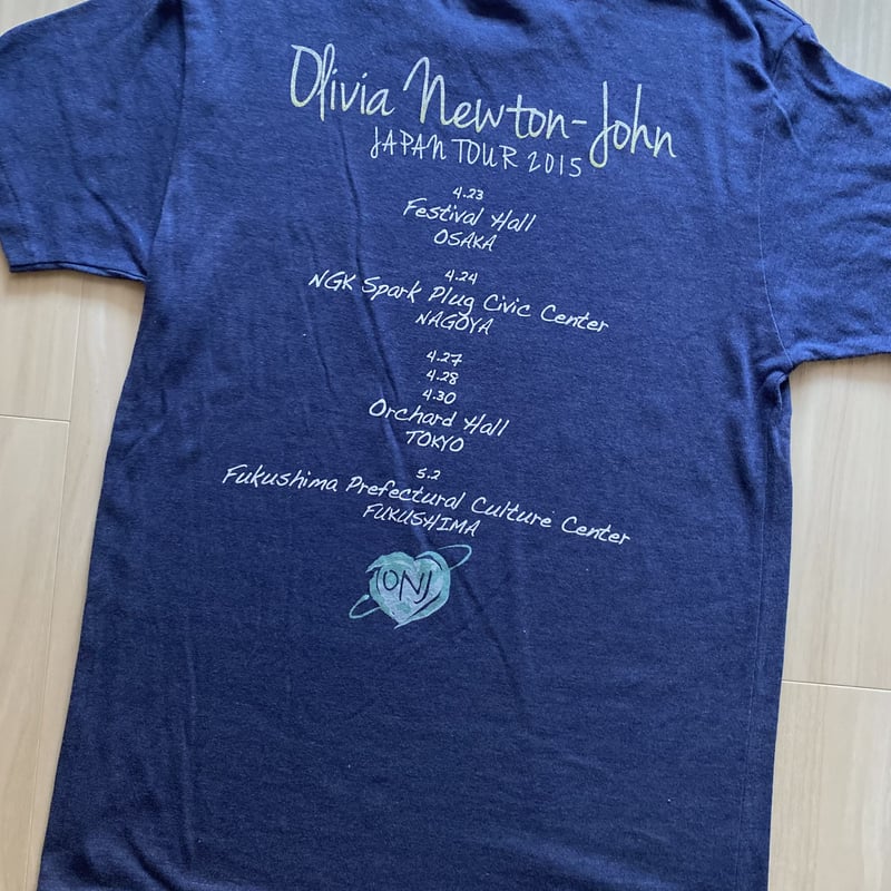古着】OLIVIA NEWTON JOHN T-Shirt(2015 Tour) | The