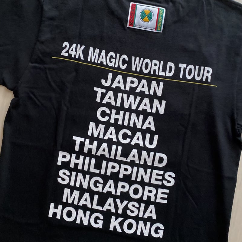 古着】BRUNO MARS Tour T-Shirt | The Three Goats