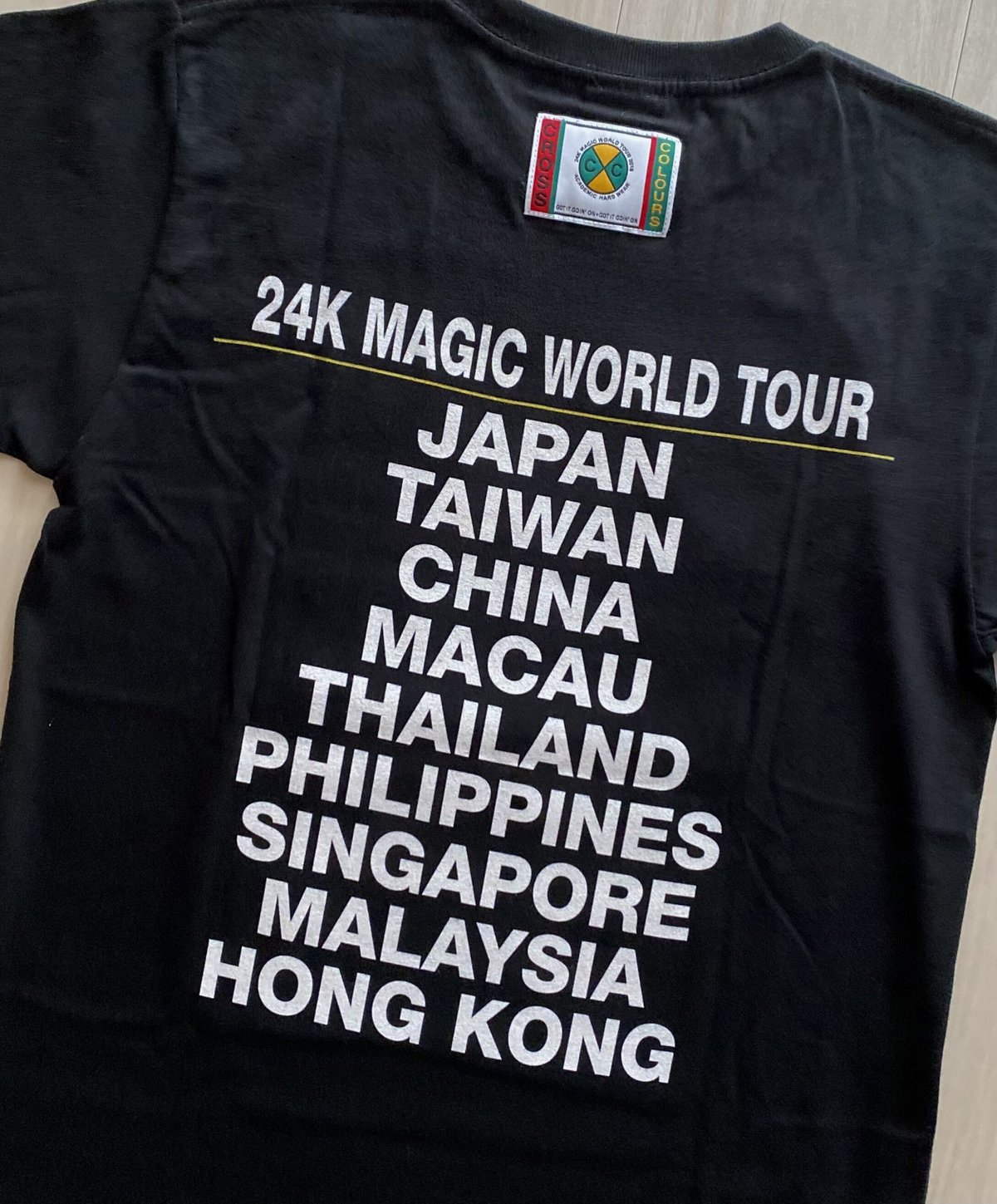古着】BRUNO MARS Tour T-Shirt | The Three Goats