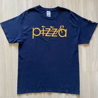 【古着】PIZZA Print T-Shirt (Gildan)