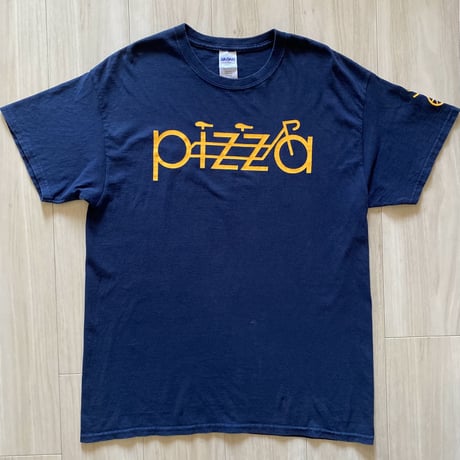 【古着】PIZZA Print T-Shirt (Gildan)