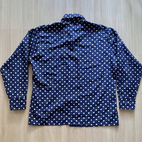 【古着】JC PENNY Dot Pattern Shirt(70s)
