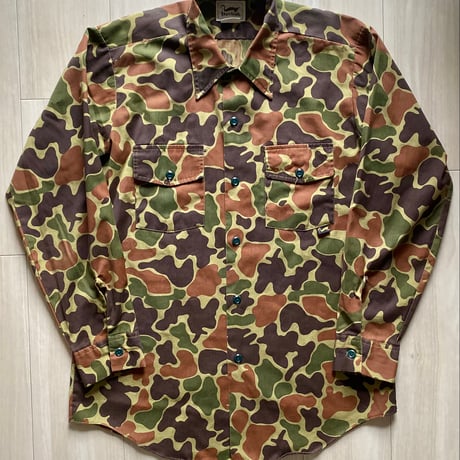 【古着】Duxbak Camo Shirt