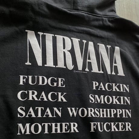 【古着】NIRVANA Hooded Sweatshirt