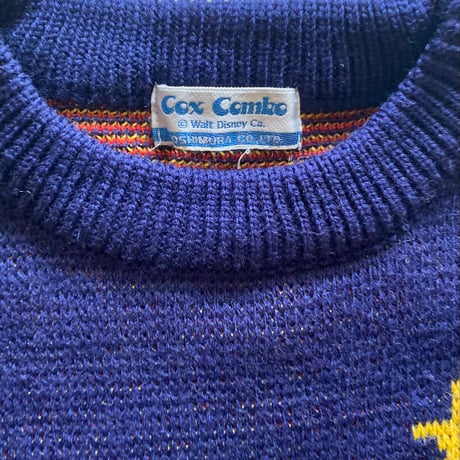 【古着】MICKY MOUSE Sweater (Cox Combo)