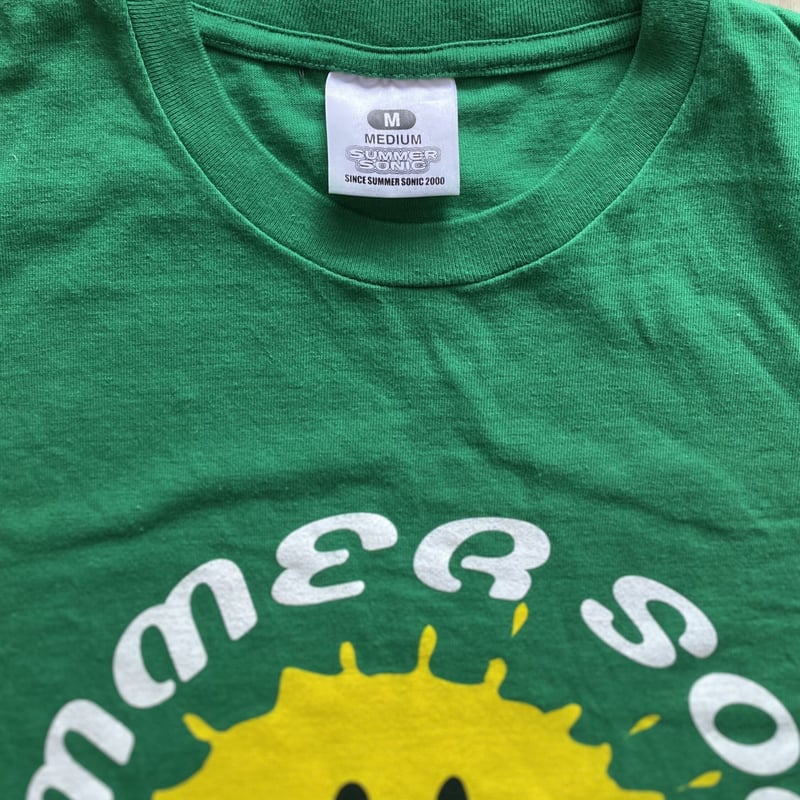 古着】SUMMER SONIC 2008 T-Shirt(Green) | The Thre