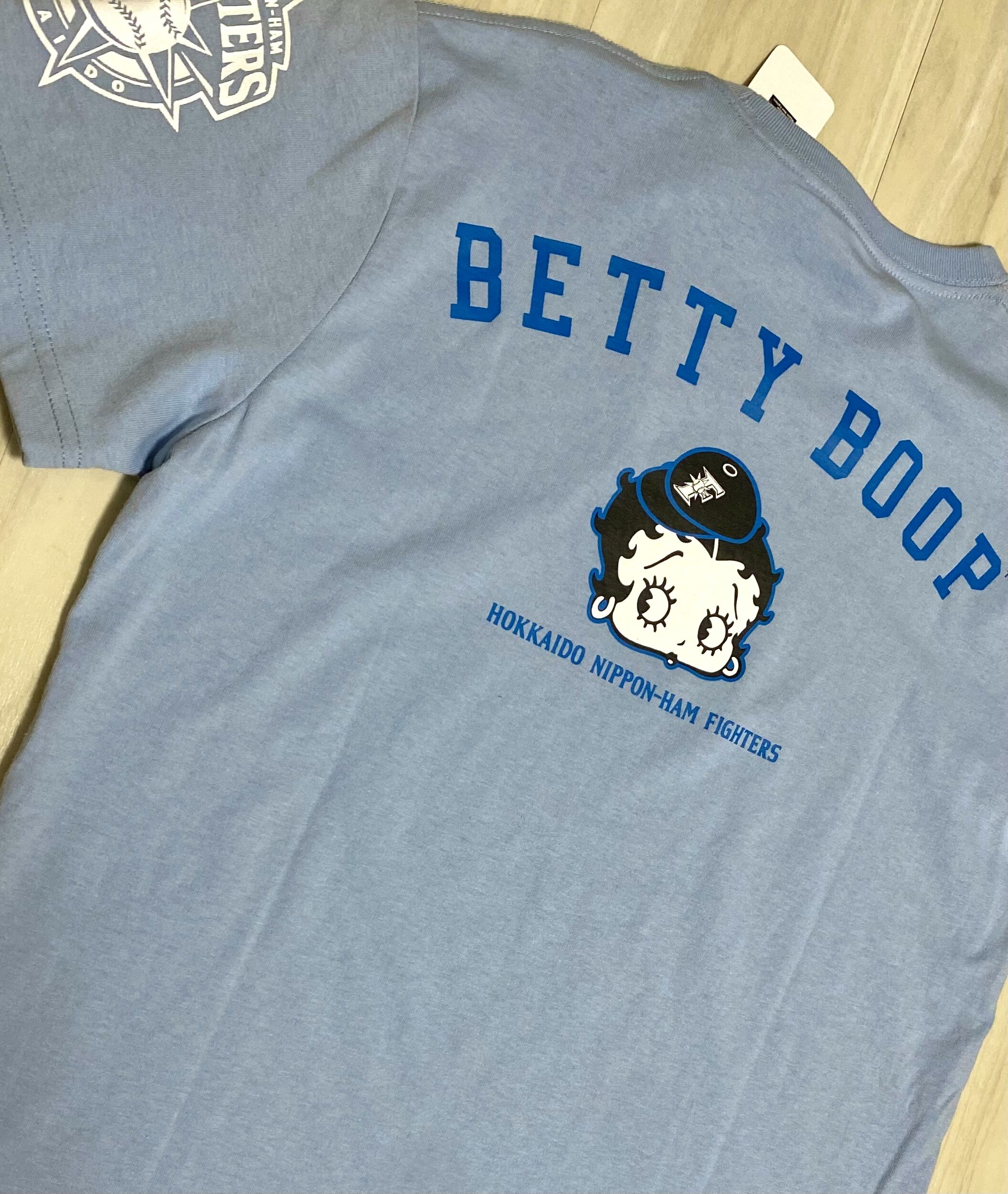 古着】HOKKAIDO NIPPON-HAM FIGHTERS×BETTY BOOP T-S