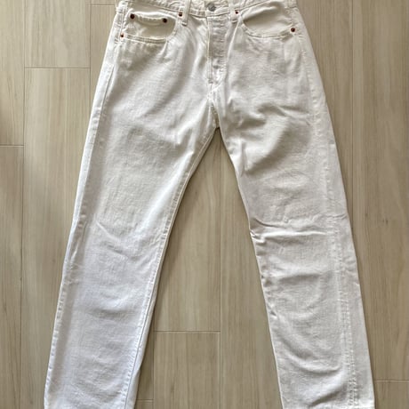 【古着】Levi’s 501 White (00s)