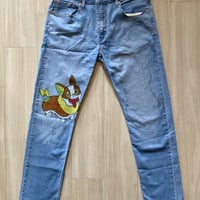 【古着】Levi’s 502 (Illustration Paint)