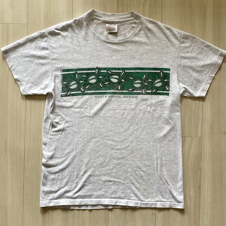 【古着】NORTH SHORE Print T-Shirt (ONEITA 90’s Single)