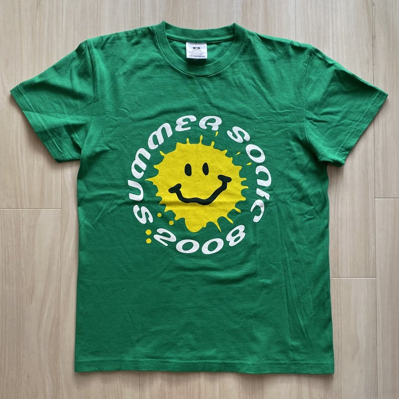 古着サマーソニック超希少Tシャツレア 古着】SUMMER SONIC 2008 T-Shirt(Green) | The Thre