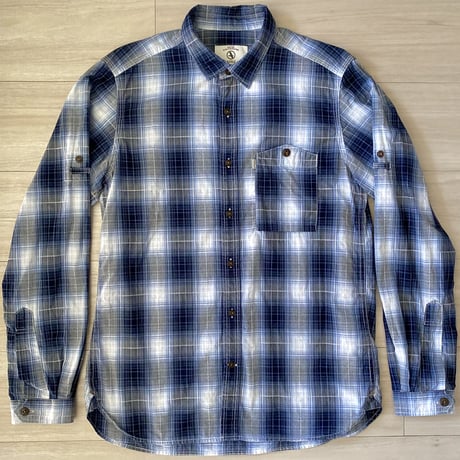 【古着】AIGLE Cotton Check Shirt
