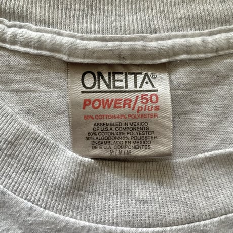 【古着】NORTH SHORE Print T-Shirt (ONEITA 90’s Single)
