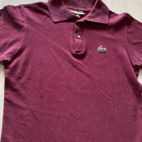 【古着】LACOSTE Polo Shirt (70’s Made in France)