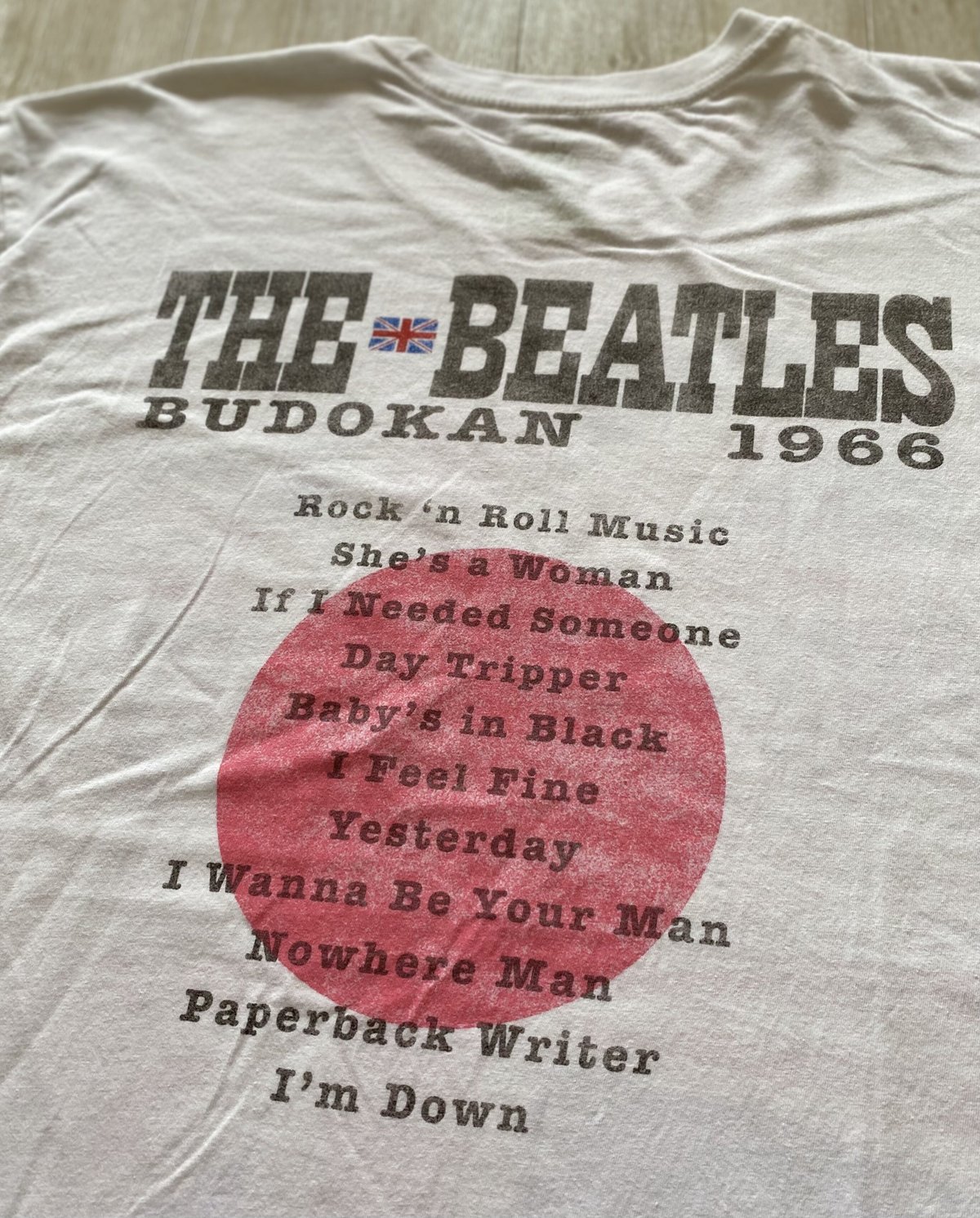 古着】THE BEATLES Live At The BUDOKAN T-Shirt(201 古着】THE BEATLES Live At The BUDOKAN T-Shirt(201