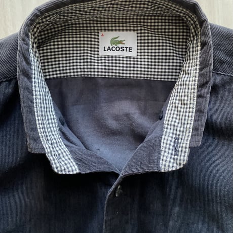 【古着】LACOSTE Corduroy BD Shirt