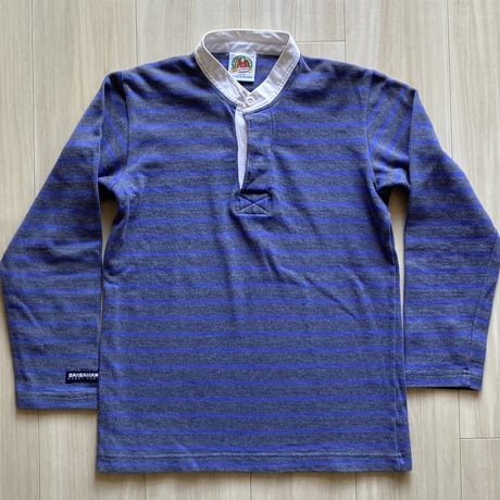 【古着】BARBARIAN Stand Collar Rugby Shirt (Ladies)