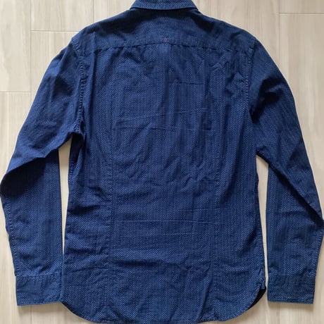 【古着】BANANA REPUBLIC Heritage Dot Pattern Shirt