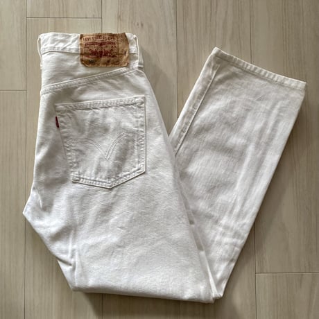 【古着】Levi’s 501 White (00s)
