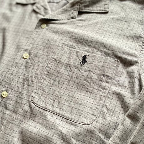 【古着】Polo Ralph Lauren Check Shirt (Bonnard)