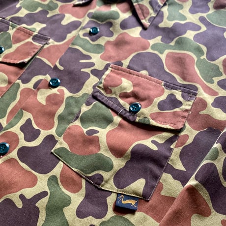 【古着】Duxbak Camo Shirt