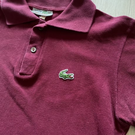 【古着】LACOSTE Polo Shirt (70’s Made in France)