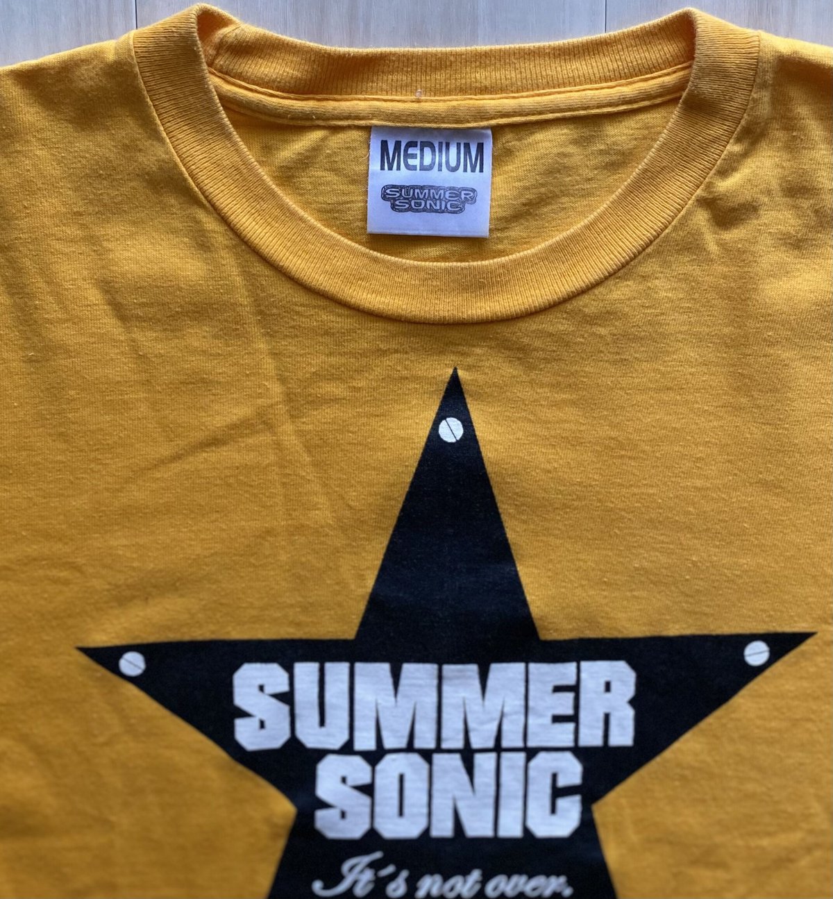 古着】SUMMER SONIC 2002 T-Shirt(Yellow) | The Thr