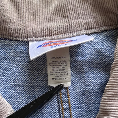 【古着】DICKIES Denim Coveralls (80s USA製)