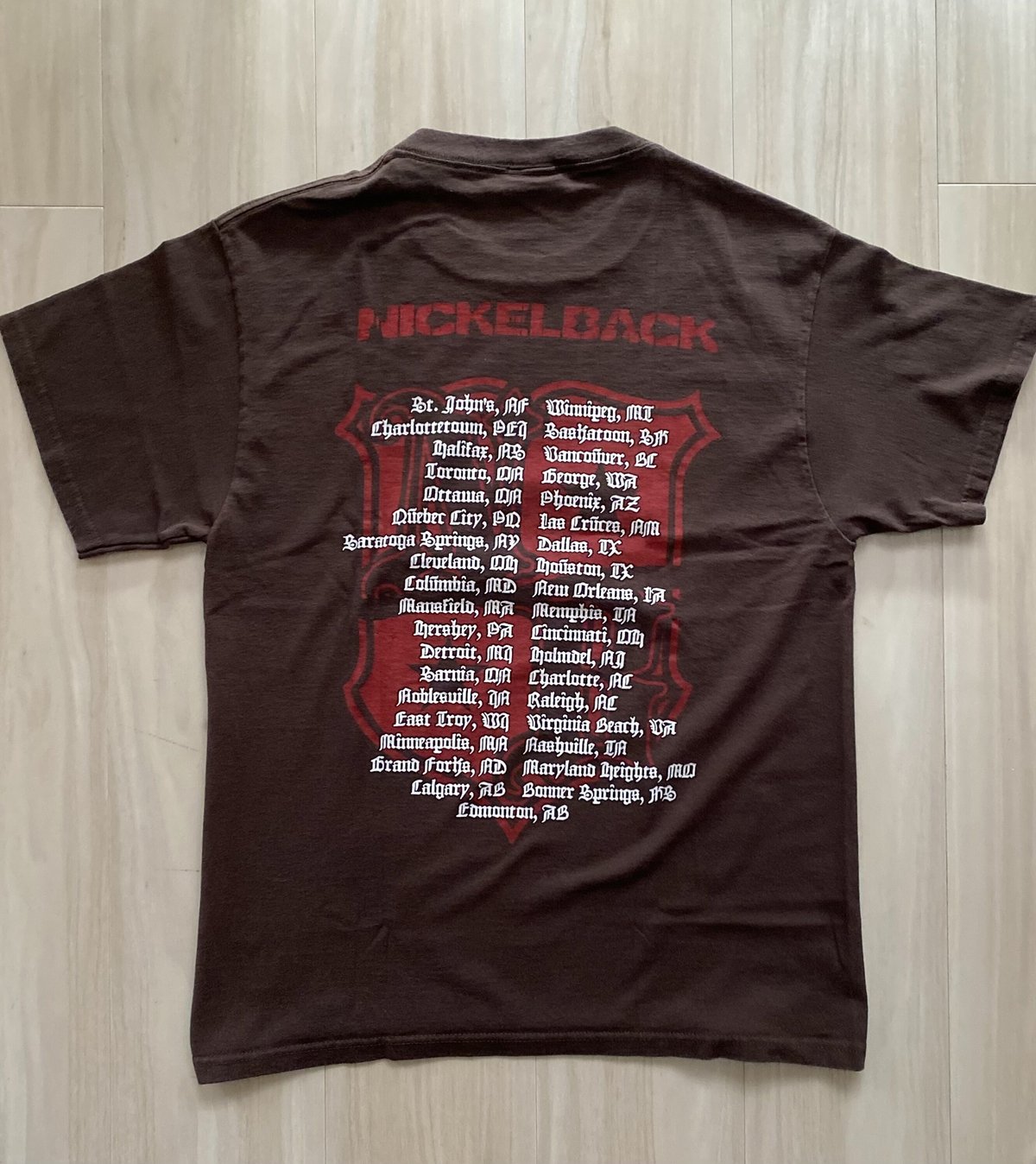 古着】NICKELBACK T-Shirt | The Three Goats