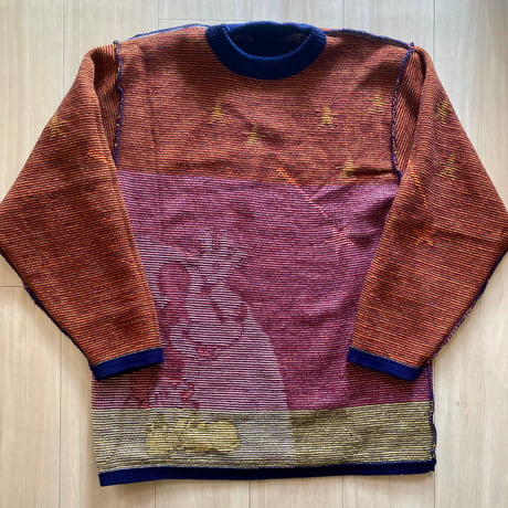 【古着】MICKY MOUSE Sweater (Cox Combo)