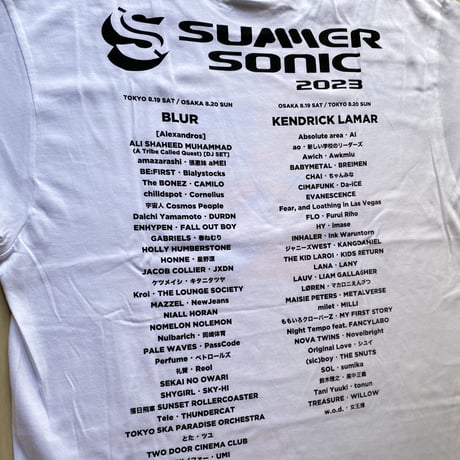 【古着】SUMMER SONIC 2023 Official T-Shirt