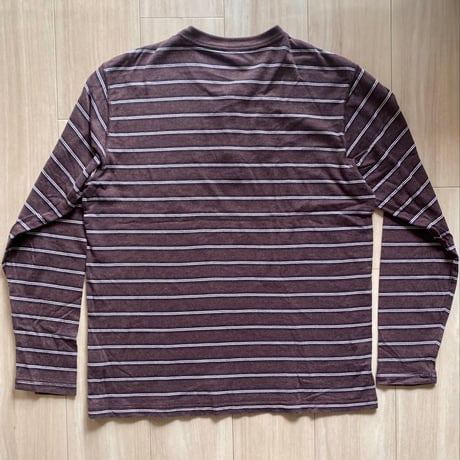 【古着】Eddie Bauer Border Henry Neck Shirt (L/S)