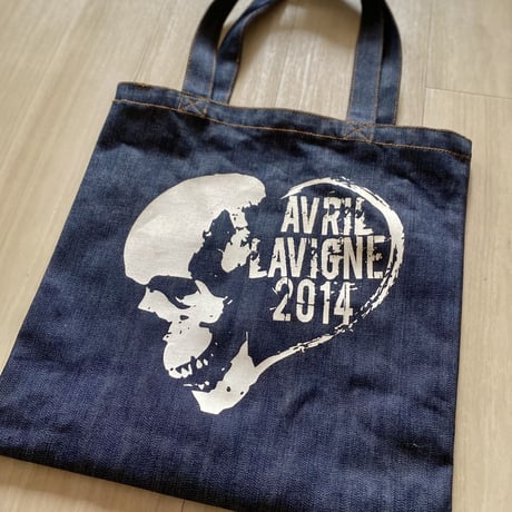 【古着】AVRIL LAVIGNE Denim Tote Bag (Tour 2014)