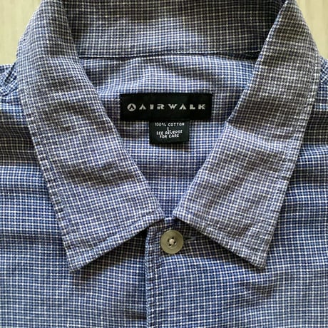 【古着】AIR WALK Check Shirt