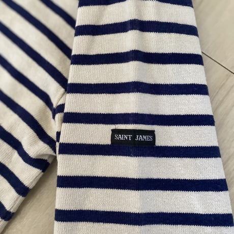 【古着】SAINT JAMES Border Basque Shirt (OUESSANT)