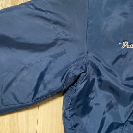 【古着】Nylon Varsity Jacket (Made in USA)
