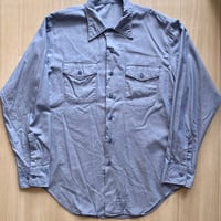 【古着】US Navy Chambray shirt (80s)